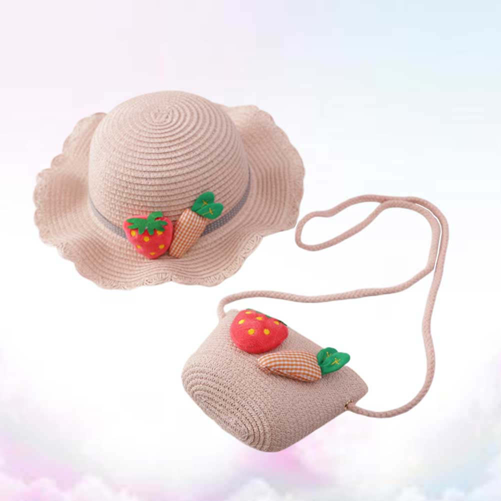 Sun Hat Wide Brim - 1 Set Cappello da Sole in