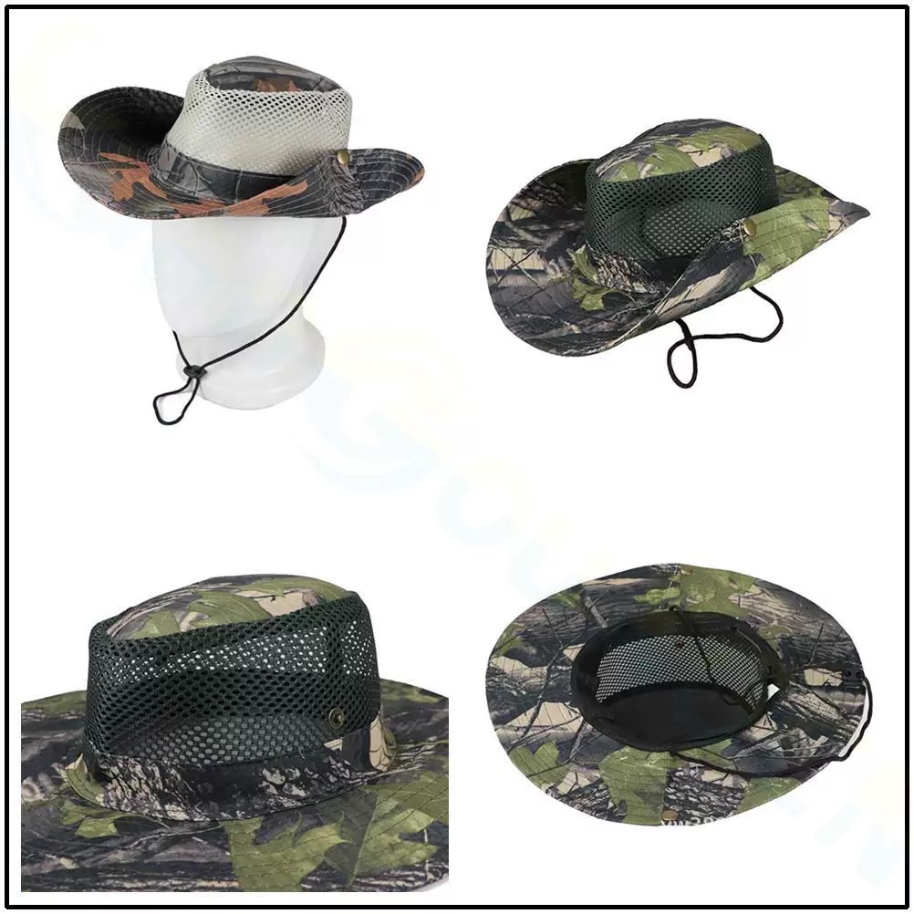 Boonie Hat Tactical - Cappello Boonie militare Summer Leaf Camo